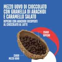 Uova di Pasqua Cioccolato al latte e caramello salato