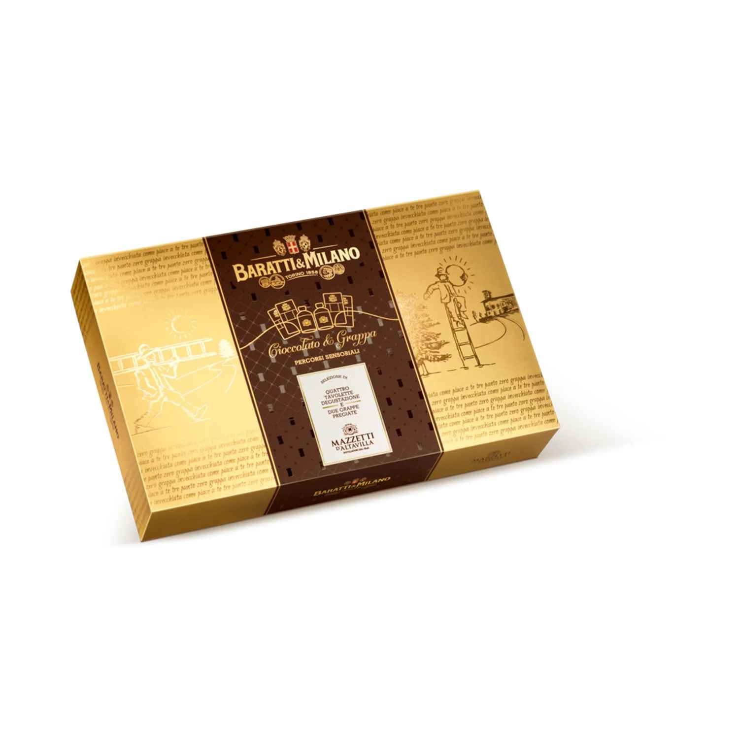 Coffret Dégustation Chocolat et Grappa